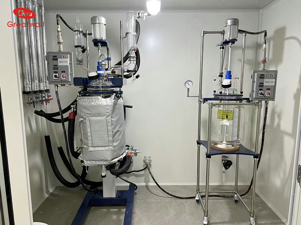 長城科工貿雙層玻璃反應釜特點及使用說明